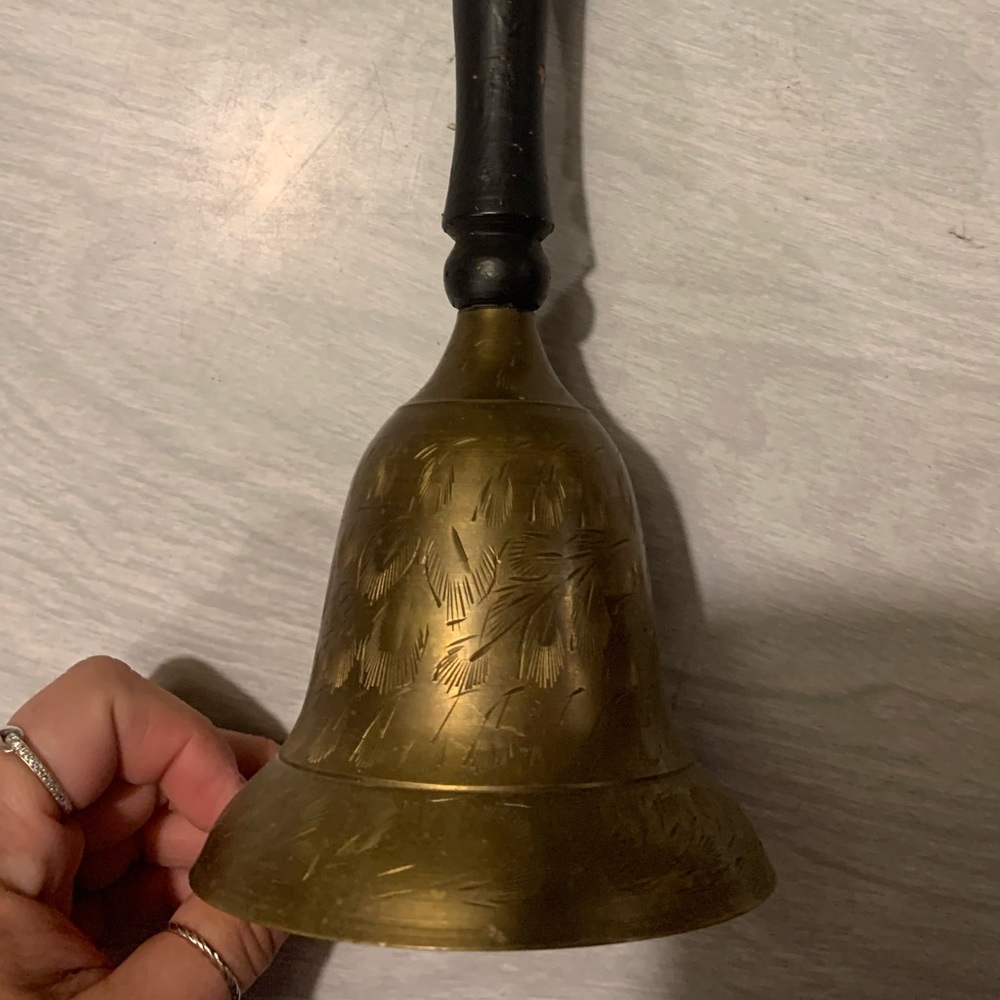 Vintage school masters bell.